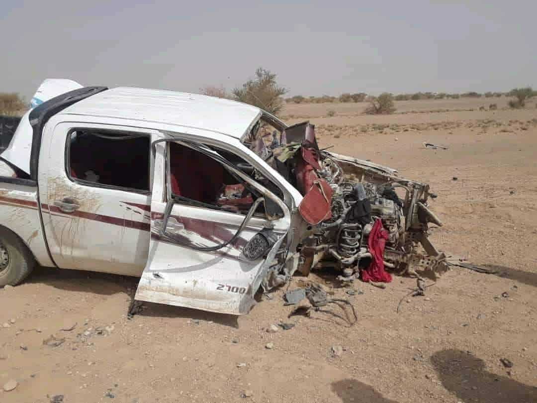 انفجار لفم حوثي