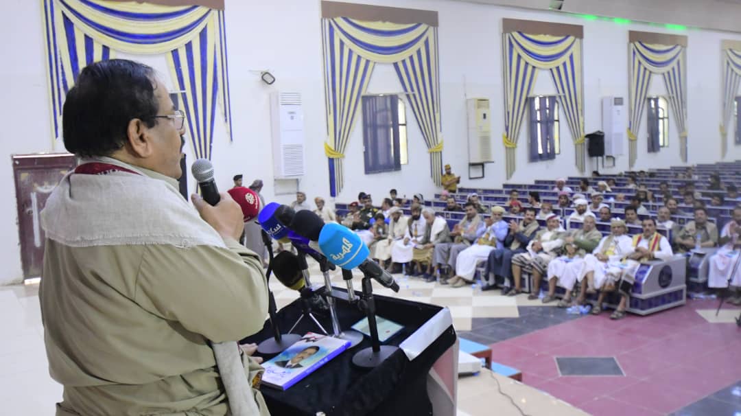 من حفل تأبين احمد علي مفتاح