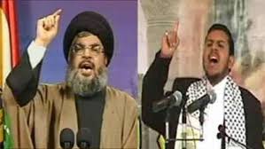 قادة ميلشيا الحوثي وحزب الله
