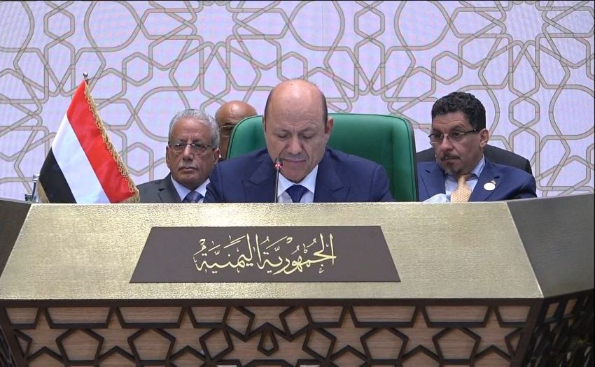 الرئيس رشاد العليمي يدعو إلى تصنيف عربي كامل للمليشيا الحوثية كم