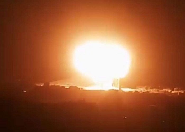 انفجار محطة غاز في قلب صنعاء