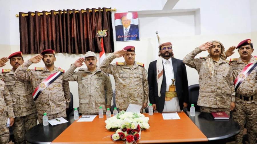 وزير الدفاع اليمني محمد المقدشي