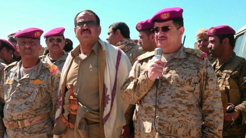 وزير الدفاع اليمني محمد المقدشي