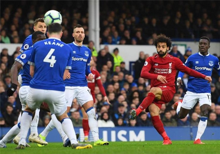 مباراه ليفربول وايفرتون