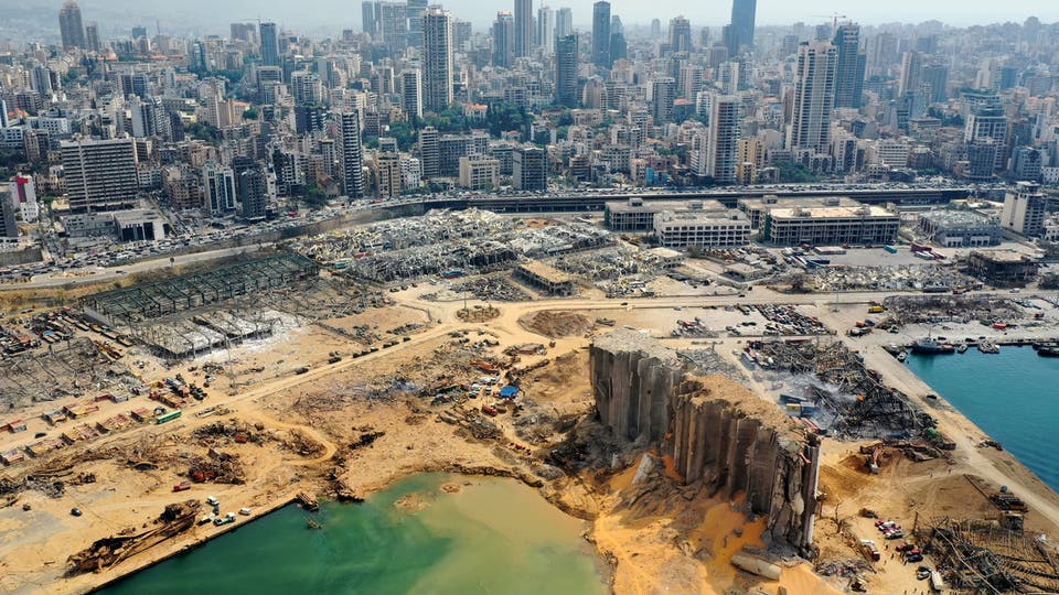 تفجير بيروت يؤدى الى خسائر 3 مليار دولار