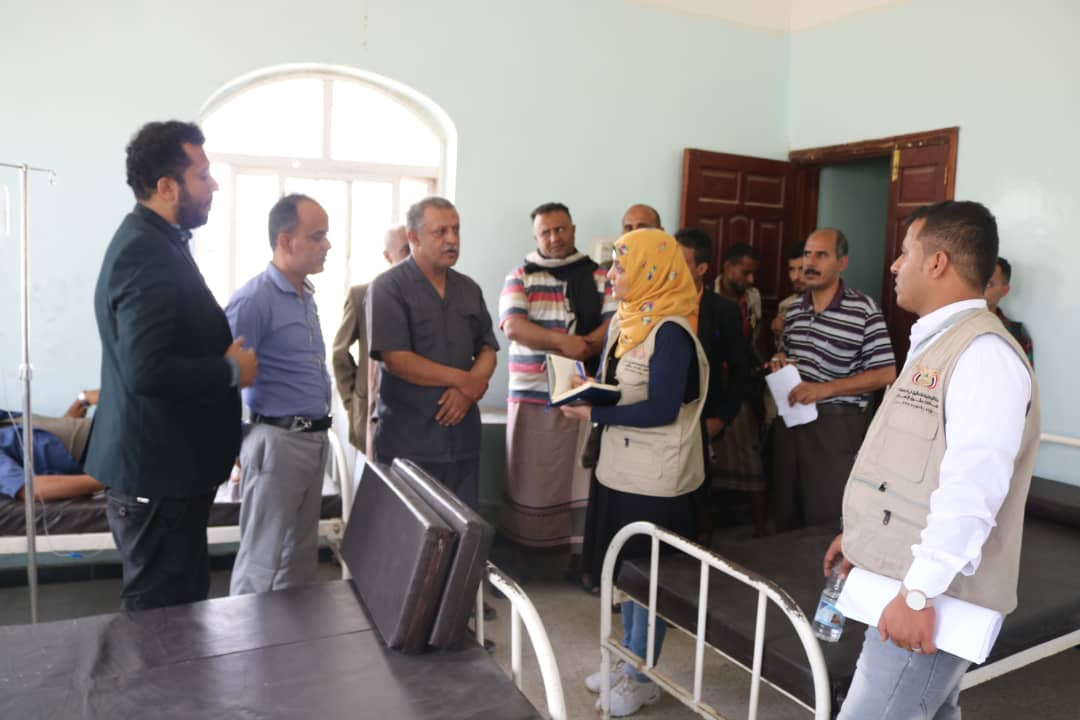 اللجنة الوطنية زيارة سجن تعز