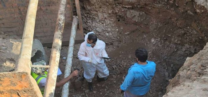 العثور على هياكل عظمية قديمة في مدينة عدن جنوب اليمن