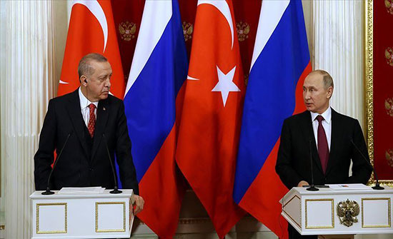 الرئيس الروسي واردوغان