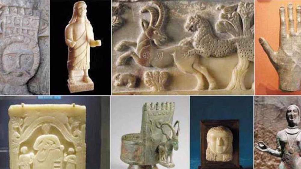 اثار يمنية تعرضت للتهريب الى الخارج