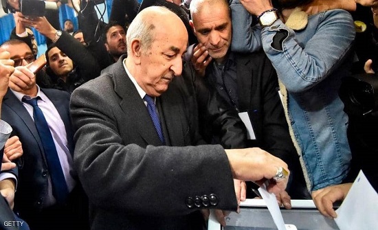 مرشح الرئاسه الجزائر