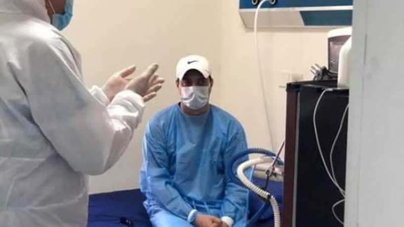 الاعب أحمد راضي يصاب بفيروس كورونا