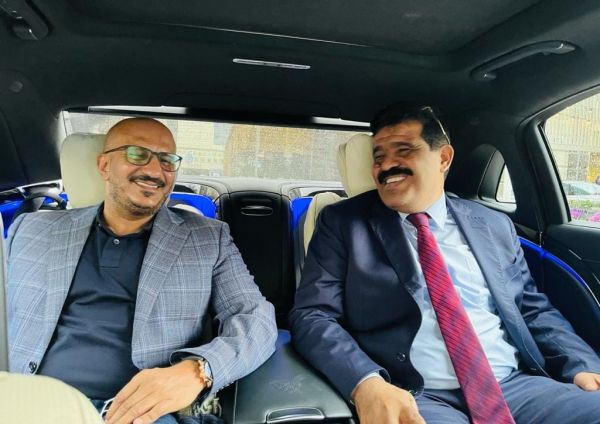 طارق صالح والنائب باجيل في روسيا