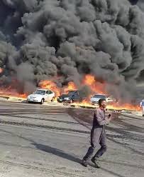 طريق صحراوي يلتهم السيارات في مصر لهذا السبب