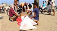 مساعدات إنسانية في اليمن