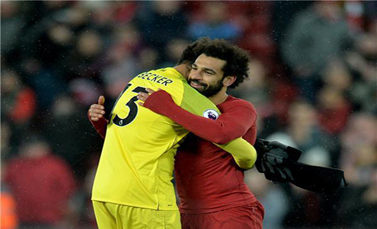 أليسون ومحمد صلاح