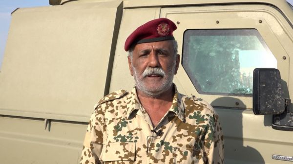 العميد لبوزة قائد محور البرح العسكري