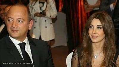 نانسي عجرم وزوجها