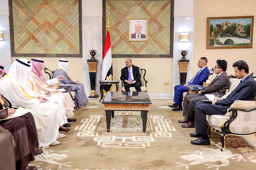 رئيس الوزراء اليمني يستقبل امين عام مجلس التعاون لدول الخليج الع