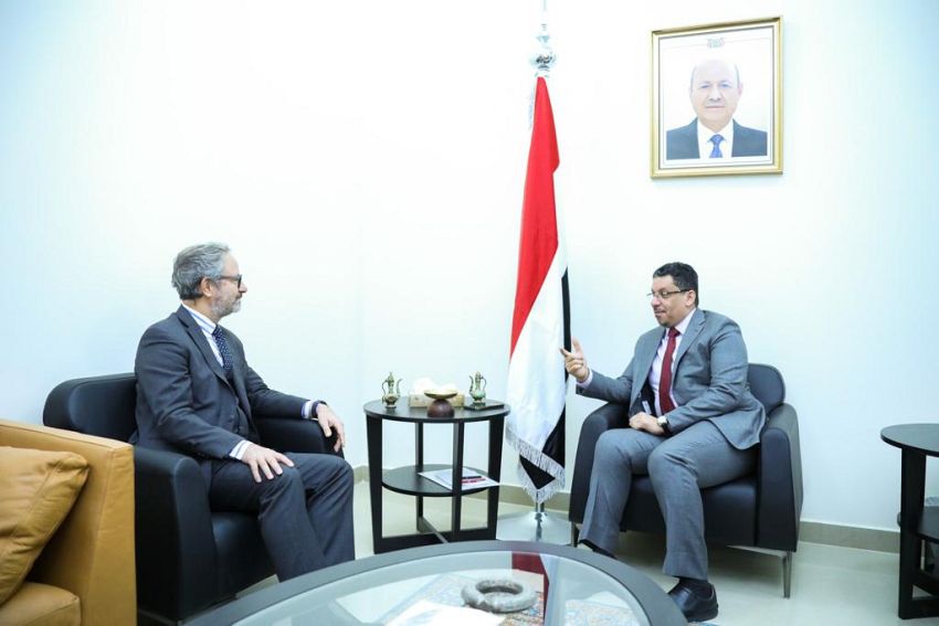 وزير الخارجية احمد بن مبارك لن نقف مكتوفي الأيدي أمام ممارسات ا