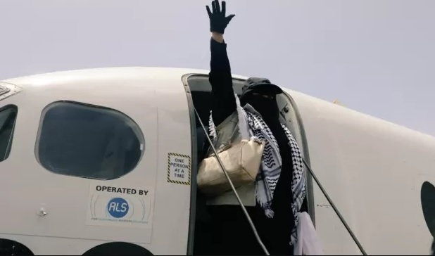 الافراج عن الارهابية سميرة مارش مقابل الصحفيين الاربعة