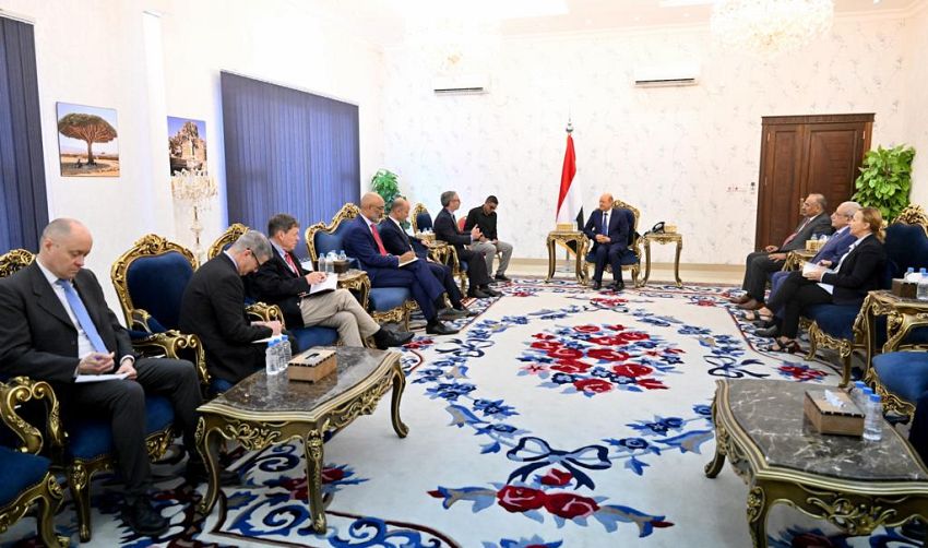 الاتحاد الأوروبي يوفد سفرائه الى عدن للقاء الرئيس العليمي