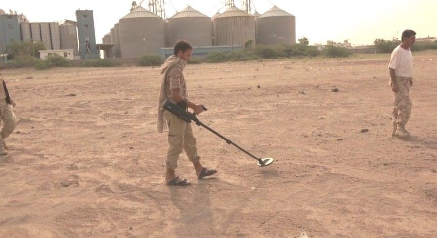 الغام الحوثي تنتشر في الحديدة
