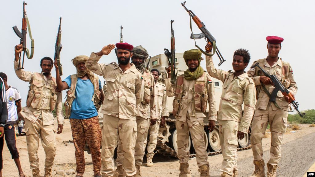 جنود سودانيون في اليمن