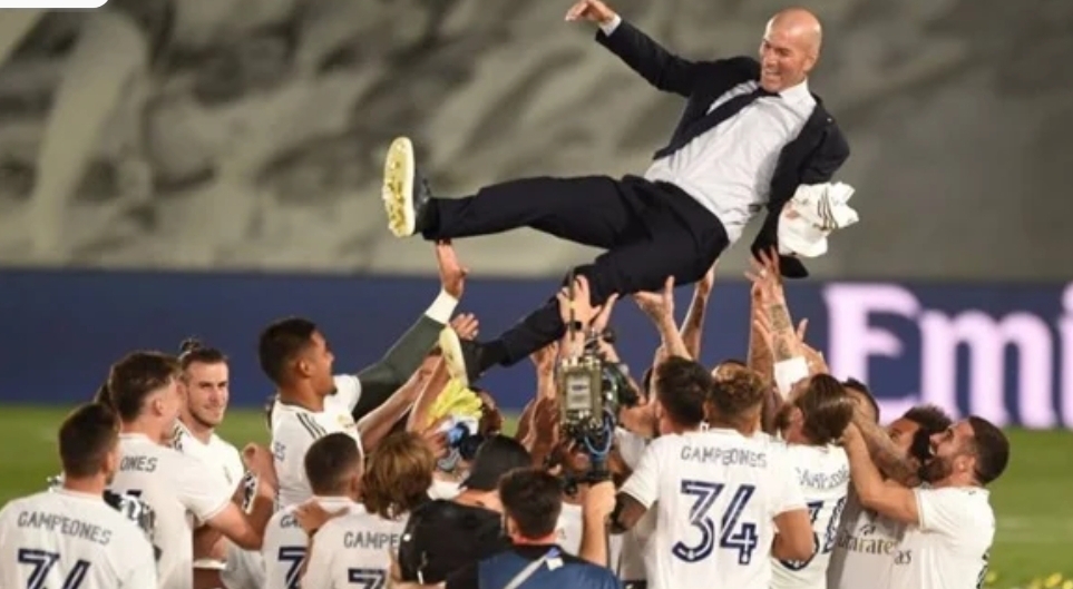 زيدان مدرب ريال مدريد