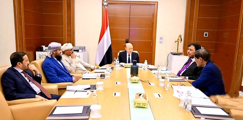 مجلس القيادة الرئاسي يناقش مستجدات جهود السلام والأوضاع الاقتصاد