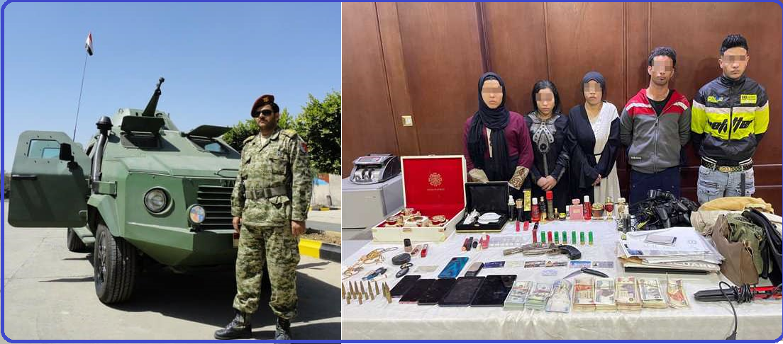 القبص على عصابة قتل اللواء حسن العبيدي في محافظة الجيزة المصرية
