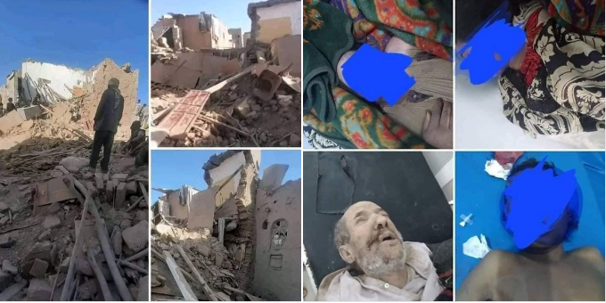الحوثي يفجر منزل الزيلعي في رداع ووفاة 28 شخصا