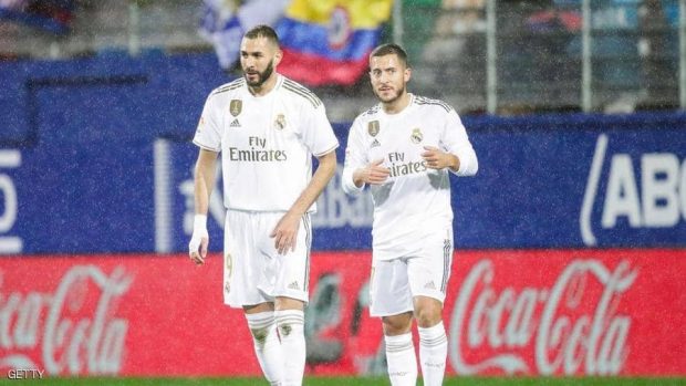 المهاجم الدولي البلجيكي ولاعب فريق نادي ريال مدريد الإسباني إيدي