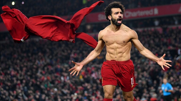 نجم ليفربول اللاعب محمد صلاح