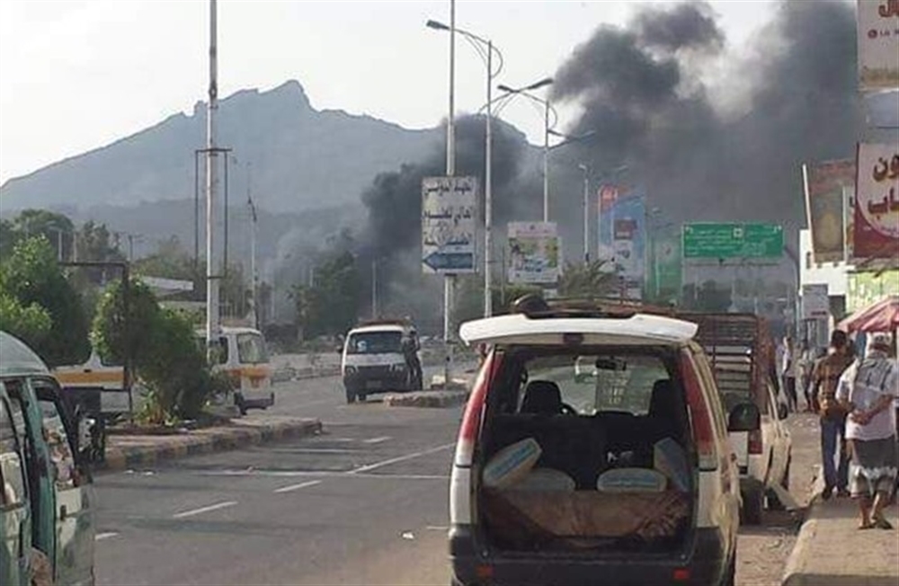 انفجار قنبلة عدن