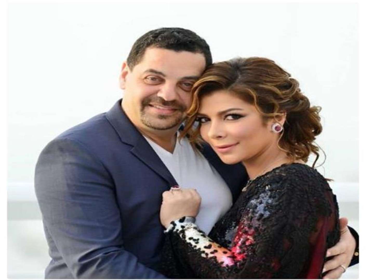 أصاله نصري وزوجها