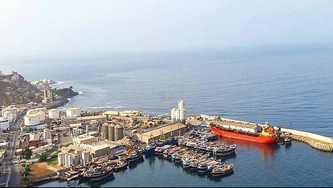 ميناء الضبة في حضرموت شرق اليمن