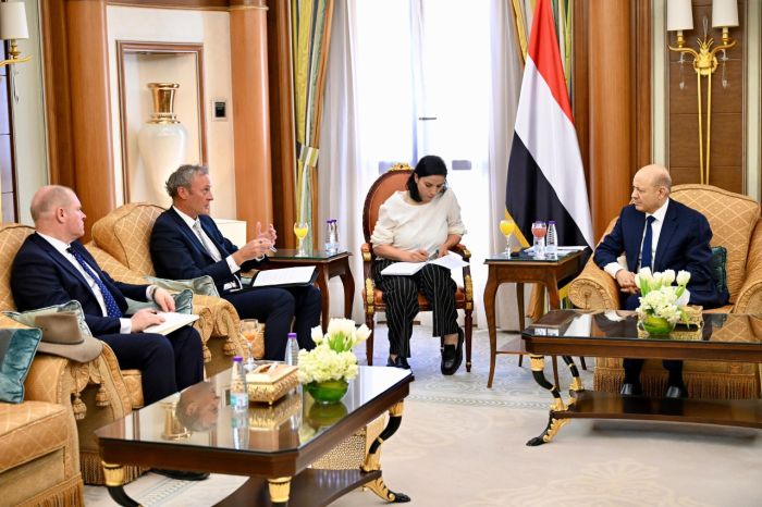 العليمي يستقبل سفيري دولتي نيوزيلندا واستراليا