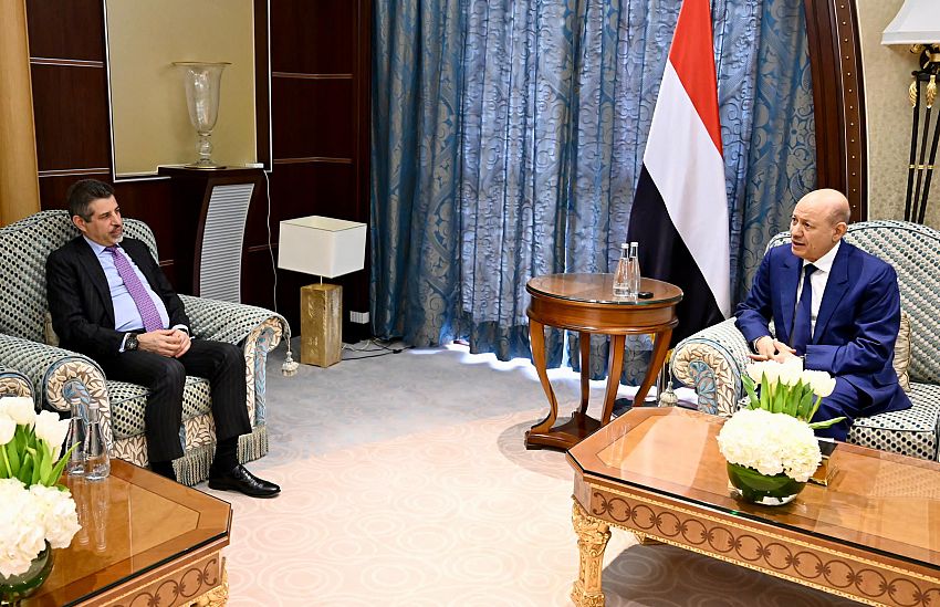الرئيس العليمي يستقبل سفير الولايات المتحدة الاميركية