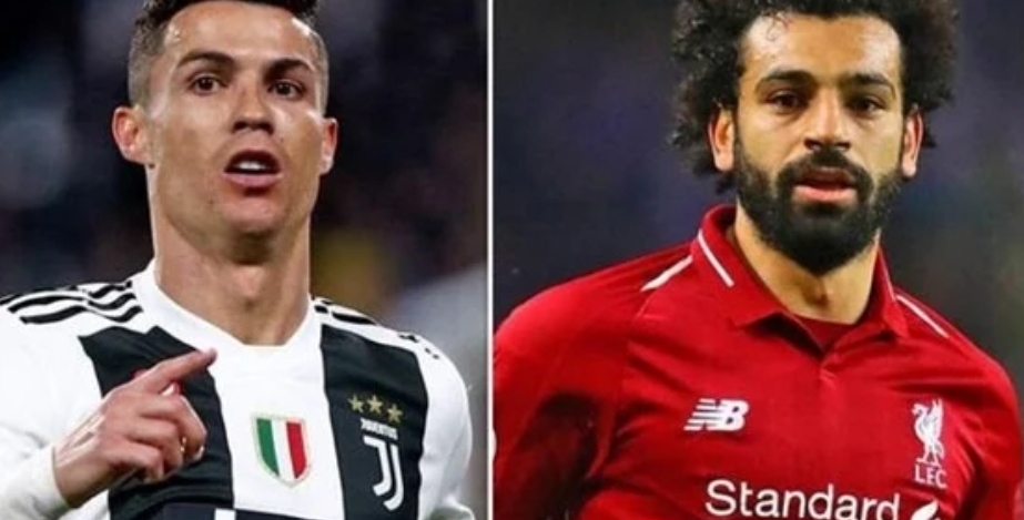 محمد صلاح ورونالدو