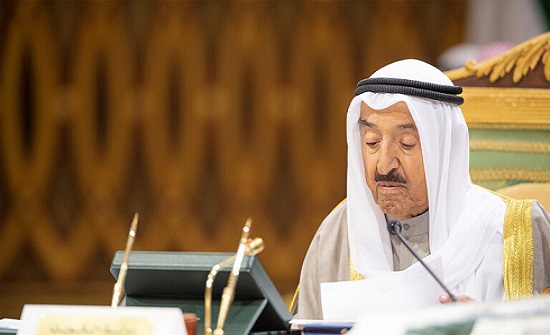 امير الكويت وحفيده