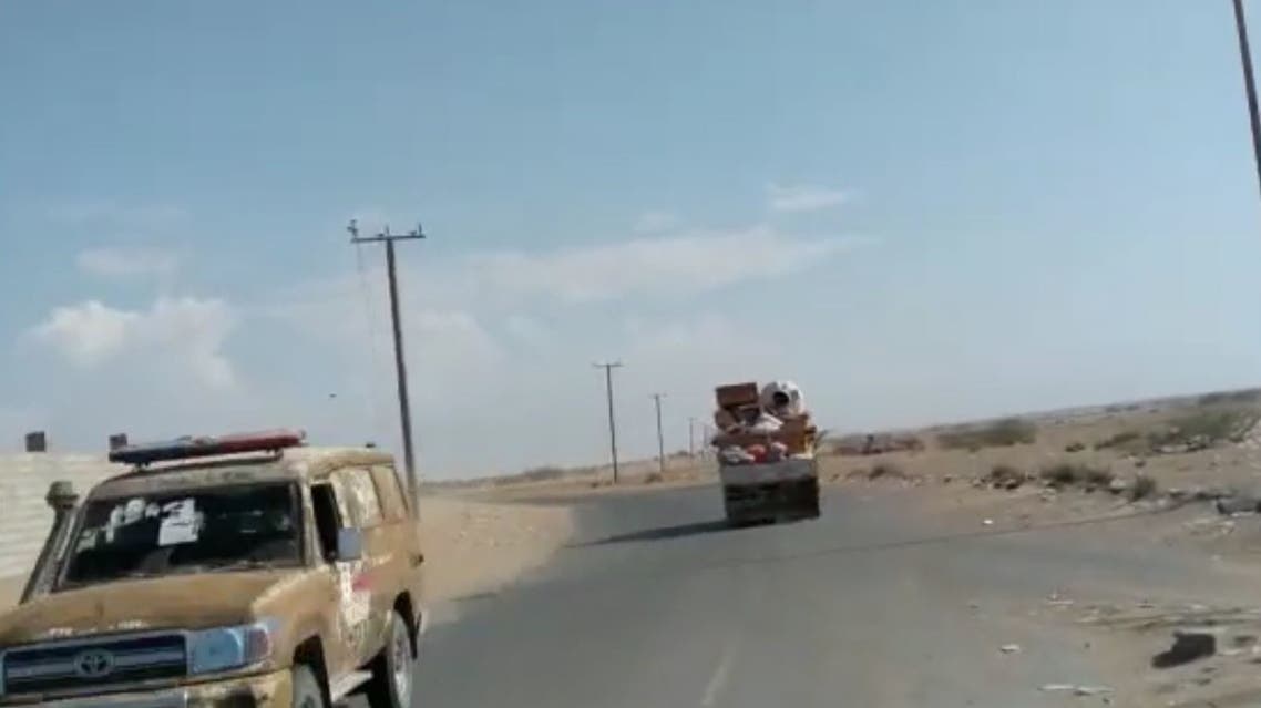 الحديدة. موجة نزوح جديدة للأسر جراء قصف الحوثيين