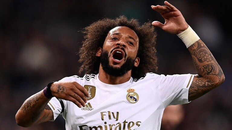البرازيلي مارسيلو لاعب ريال مدريد(صورة أرشيفية)