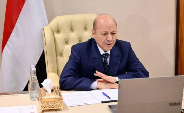 الرئيس العليمي يرأس اجتماعا افتراضيا للمجلس الرئاسي