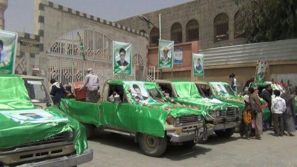 جثث عناصر الحوثي تملا مستشفيات صنعاء قادمة من جبهة نهم