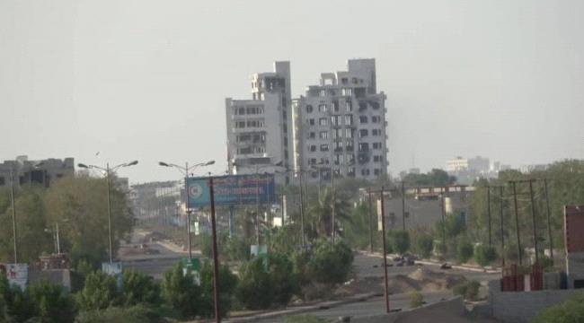 قصف حوثي على الحديدة