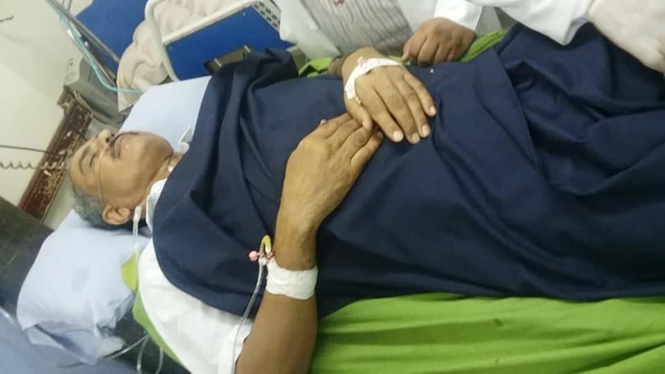 البرفسور الشعيبي اثناء محاولة اغتياله
