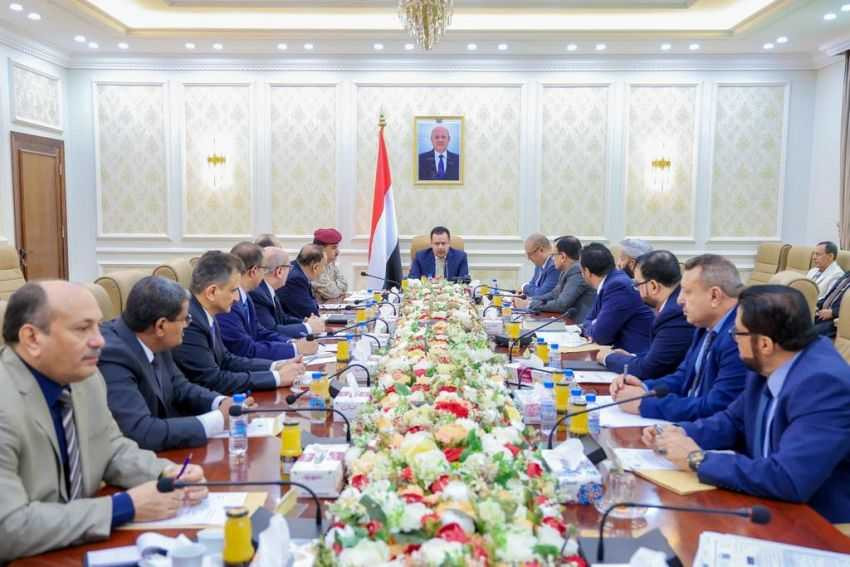 مجلس الوزراء يعقد اجتماعه الدوري في العاصمة المؤقتة عدن