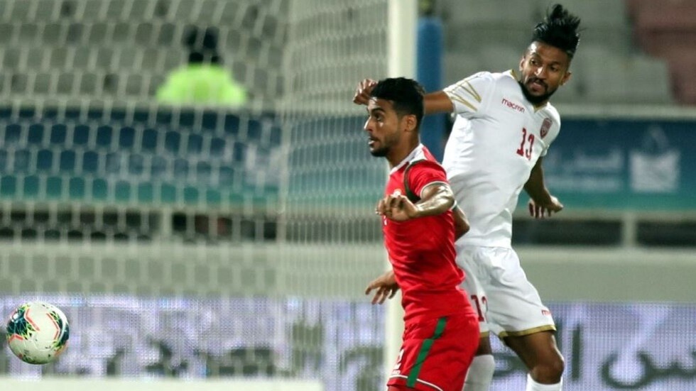 منتخب عمان ومنتخب البحرين