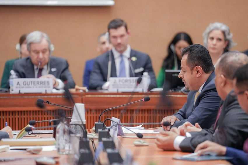 في مؤتمرالمانحين ..رئيس الوزراء يوجه دعوة مهمة للمجتمع الدولي
