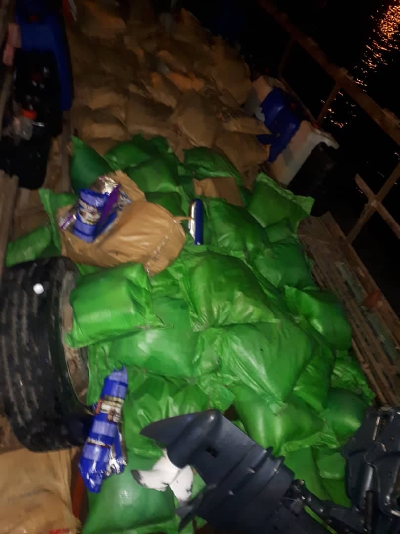 ضبط أكبر كمية مخدرات قبالة سواحل اليمن